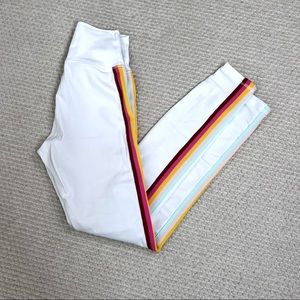 Spiritual gangster - XS Rainbow Stripe leggings